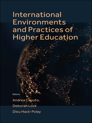 cover image of International Environments and Practices of Higher Education